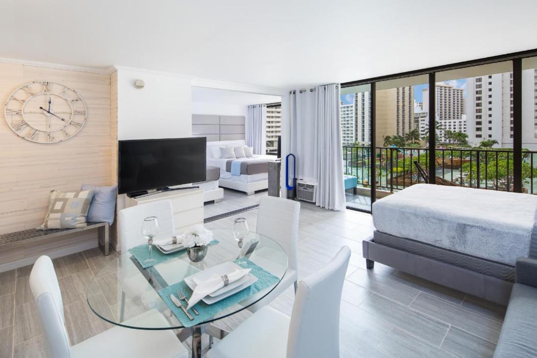 Waikiki Banyan Modern One Bedroom Free Parking Honolulu Exterior foto